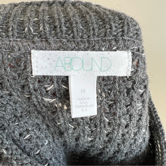 NWT Abound {Nordstrom} mock neck waffle knit cropped sweater - Picture 2 of 6